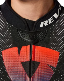 REV'IT Motorjassen-Hyperspeed 3 Pro Motorjas Black/Red