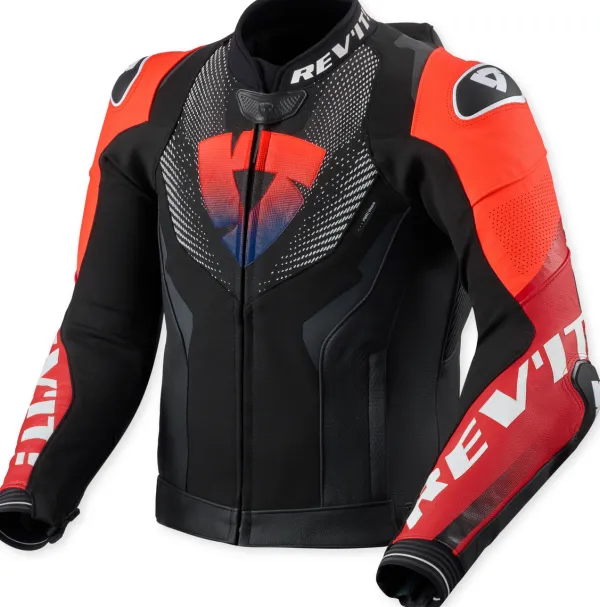 REV'IT Motorjassen-Hyperspeed 3 Pro Motorjas Black/Red
