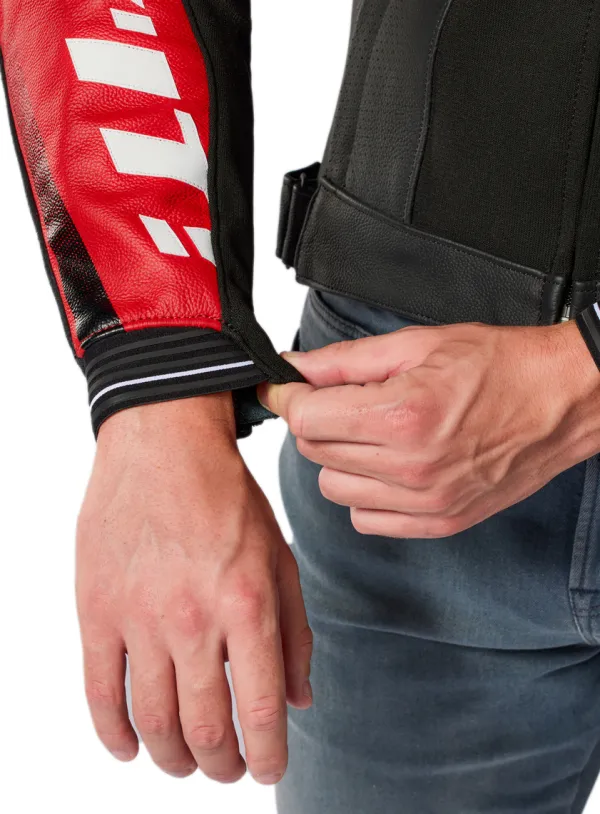 REV'IT Motorjassen-Hyperspeed 3 Pro Motorjas Black/Red