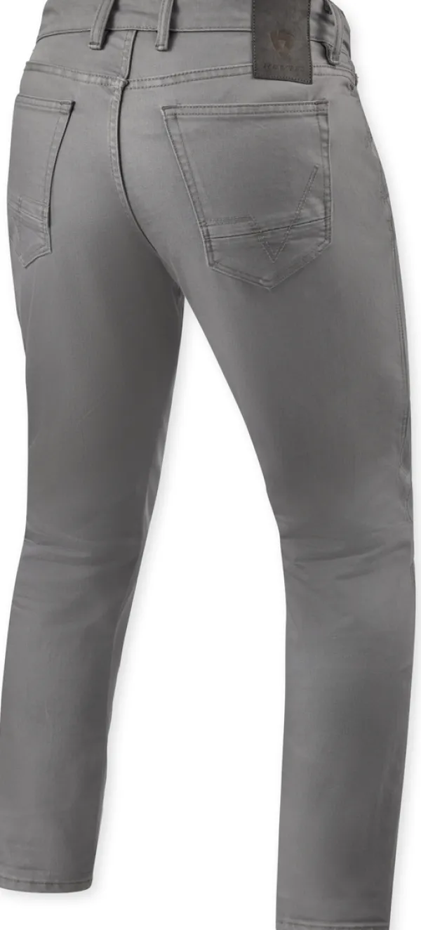 REV'IT Motorjeans-Jamison Slim Motorjeans Grey