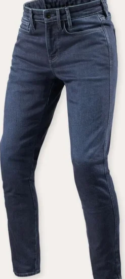 REV'IT Motorjeans-Kai Skinny Motorjeans Medium Blue Stone