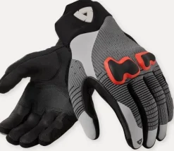 REV'IT Motorhandschoenen-Kinetic 2 Gove Grey/Red