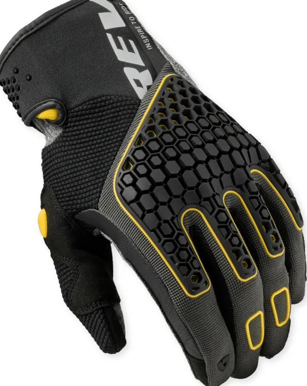 REV'IT Motorhandschoenen-angrove 2 Gove Back/Ocher Yeow
