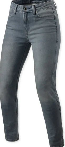 REV'IT Motorjeans-Marley Ladies SK Motorjeans Medium Grey Used