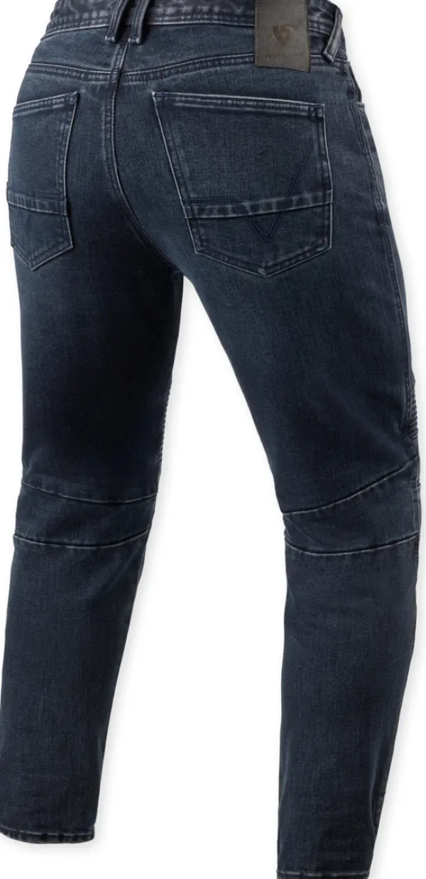 REV'IT Motorjeans-Moto 2 TF Motorjeans Dark Blue/Black used