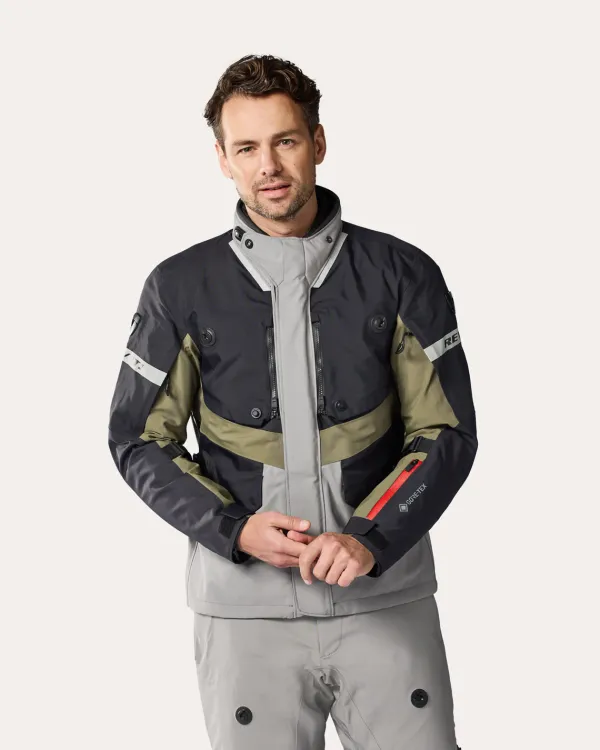 REV'IT Motorjassen-Neptune 3 GTX otorja Back/Dark Green