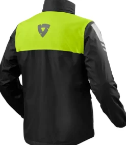 REV'IT Regenkleding-Nitric 4 H2O Rainjacket Back/Neon Yeow