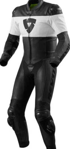REV'IT Motorpakken-Nova Men One Piece Black/White