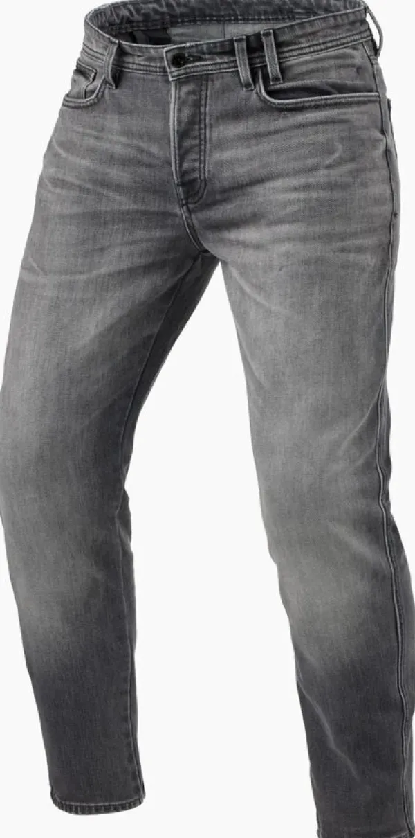 REV'IT Motorjeans-Ortes TF Motorjeans Medium Grey Used
