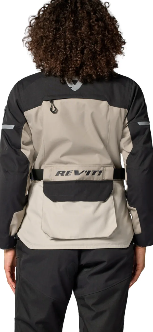 REV'IT Motorjassen-Outback 5 H2O Ladies Motorjas Sand/Black
