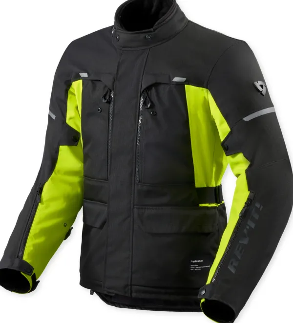 REV'IT Motorjassen-Outback 5 H2O otorja Back/Neon Yeow
