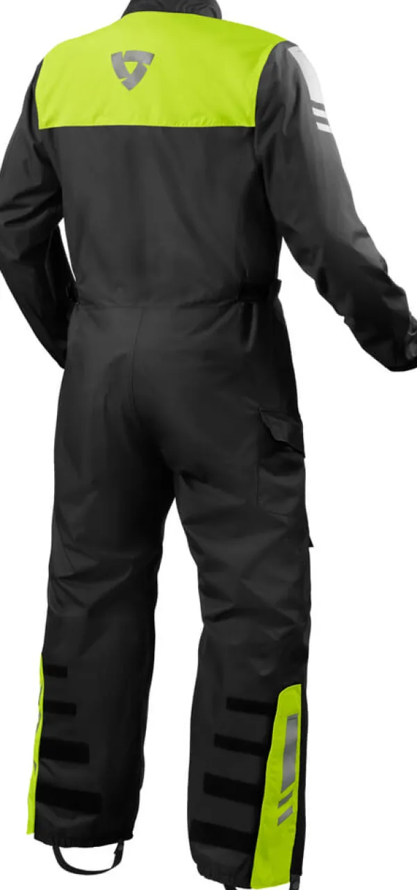 REV'IT Regenkleding-Pacific 4 H2O Rainuit Back/Neon Yeow