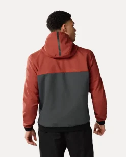 REV'IT Motorhoodies|Motorjassen-Paraboica 2 otorhoodie Burgundy Red/Grey