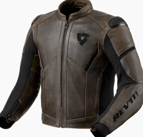 REV'IT Motorjassen-Parallax Motorjas Brown
