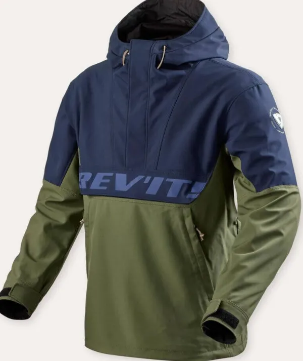 REV'IT Motorjassen-Photon otorja ock Dark Bue/Green