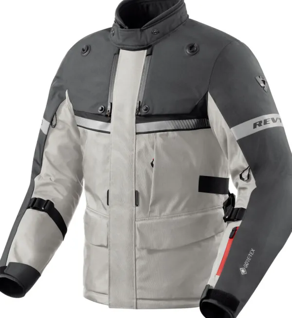 REV'IT Motorjassen-Poseidon 3 GTX otorjas Siver/Antracite