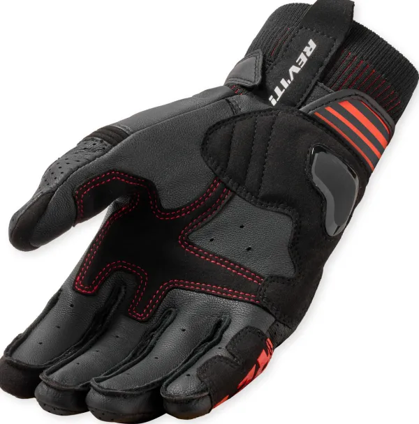 REV'IT Motorhandschoenen-Poitron Gove Back/Red