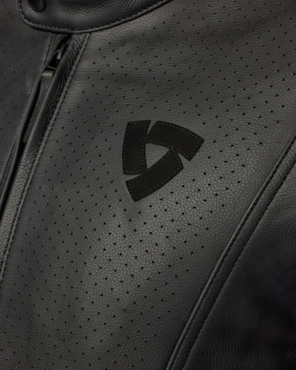 REV'IT Motorjassen-Quadratic Motorjas Black/White