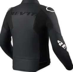 REV'IT Motorjassen-Quadratic Motorjas Black/White