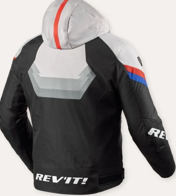 REV'IT Motorjassen-Quantu 3 H2O otorja Back/ight Grey