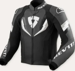 REV'IT Motorjassen-Quantum 3 Motorjas Black/Anthracite