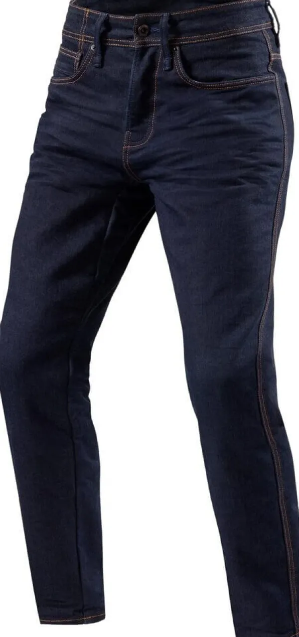 REV'IT Motorjeans-Reed SF Motorjeans Dark Blue Used