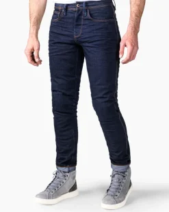 REV'IT Motorjeans-Reed SF Motorjeans Dark Blue Used