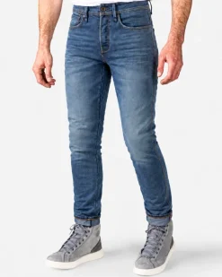 REV'IT Motorjeans-Reed SF Motorjeans Medium Blue Used