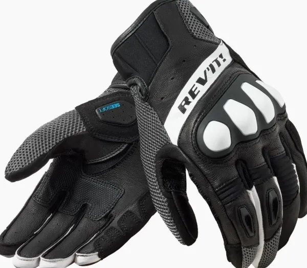 REV'IT Motorhandschoenen-Rito Gove Back/Grey