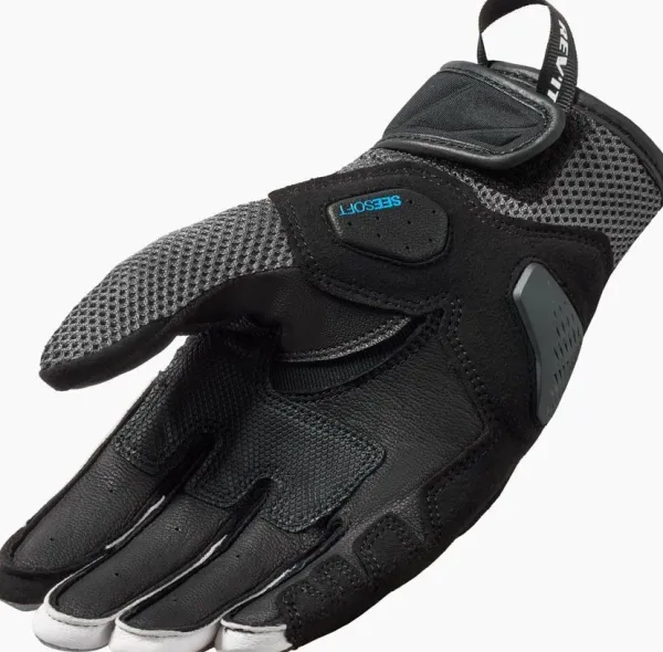 REV'IT Motorhandschoenen-Rito Gove Back/Grey