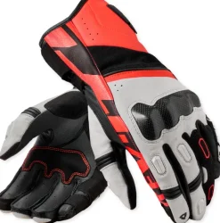 REV'IT Motorhandschoenen-RR 5 Gove White/Neon Red