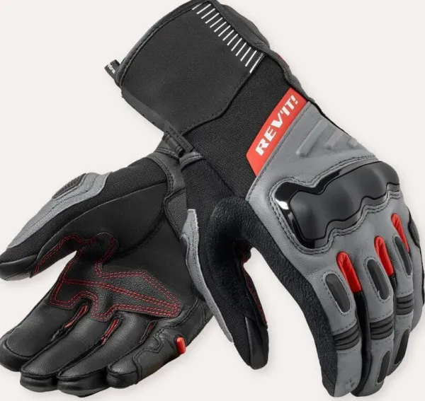 REV'IT Motorhandschoenen-and 5 H2O Gove Back/Grey