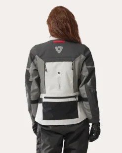 REV'IT Motorjassen-Sand 5 H2O Ladies Motorjas Silver/Anthracite
