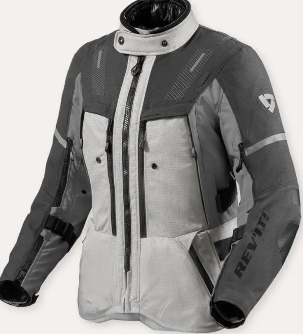 REV'IT Motorjassen-Sand 5 H2O Ladies Motorjas Silver/Anthracite