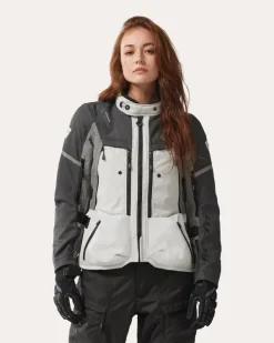 REV'IT Motorjassen-Sand 5 H2O Ladies Motorjas Silver/Anthracite