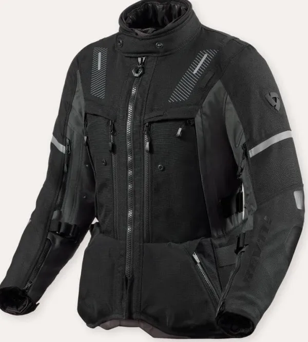 REV'IT Motorjassen-Sand 5 H2O Ladies Motorjas Black/Anthracite