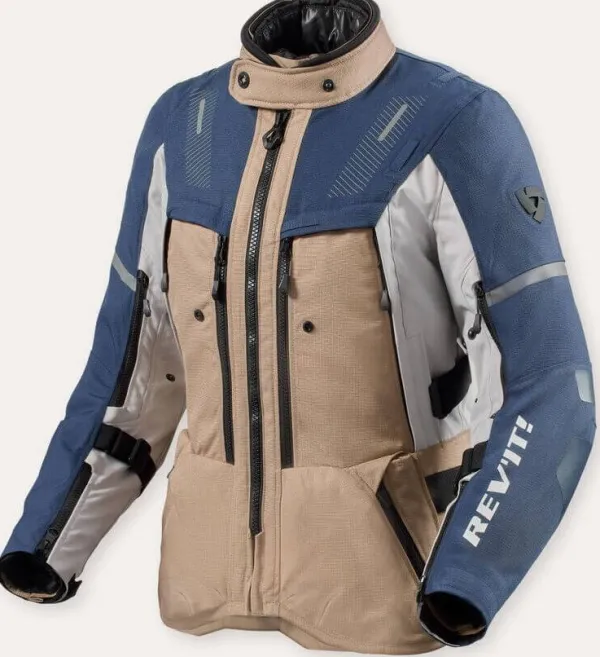REV'IT Motorjassen-Sand 5 H2O Ladies Motorjas Sand/Blue