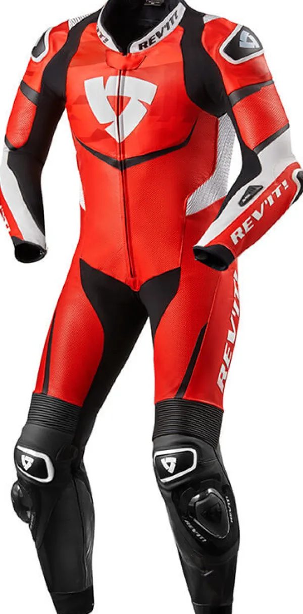 REV'IT Motorpakken-Scorpio One Piece Red/White