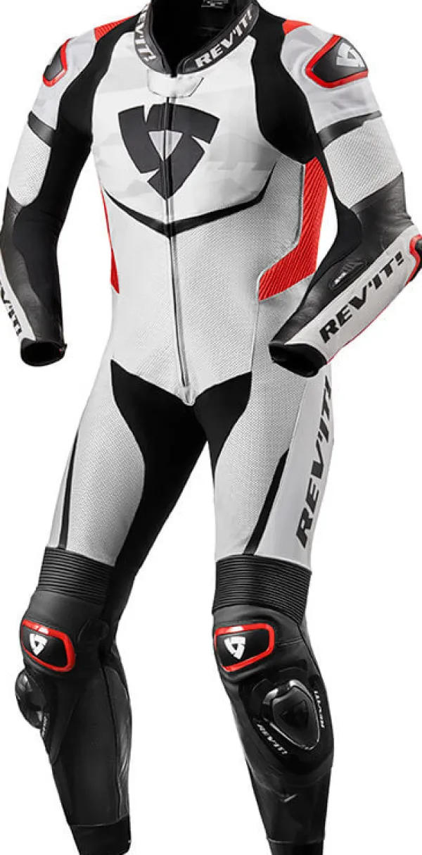 REV'IT Motorpakken-Scorpio One Piece White/Red
