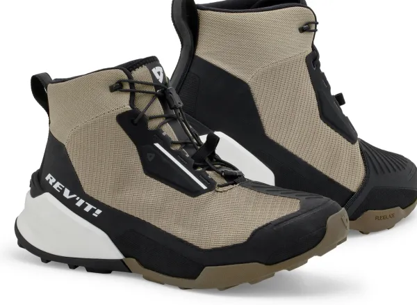 Heren REV'IT Heren Motorschoenen|Casual Motorschoenen-Subduction Shoes Black/Sand