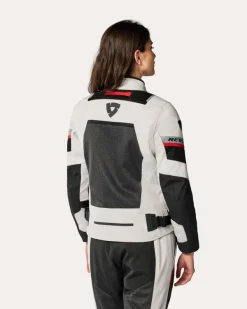 REV'IT Motorjassen-Tornado 4 H2O Ladies Motorjas Silver/Black