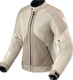 REV'IT Motorjassen-Torque 3 H2O Ladies Motorjas Sand/White