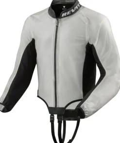 REV'IT Regenkleding-Trackaster H2O RainJacket Transparent/Back