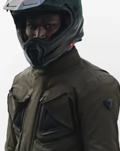 REV'IT Motorjassen-Trench 2 GTX otorja Back Oive