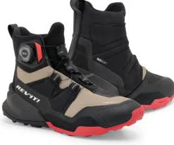 Heren REV'IT Heren Motorschoenen|Waterdichte Motorschoenen-Undercut H2O Shoes Black/Sand
