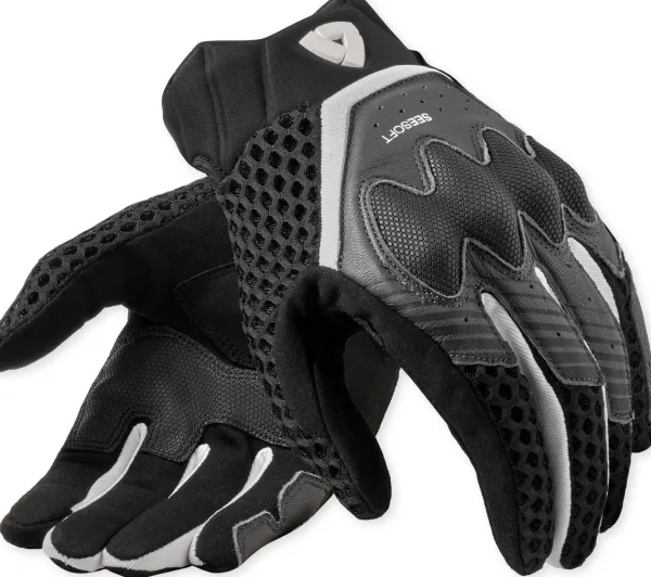 REV'IT Motorhandschoenen-Veoz Gove Back/White