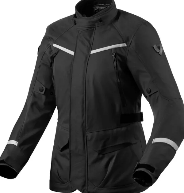 REV'IT Motorjassen-Voltiac 3 H2O Ladies Motorjas Black/Silver