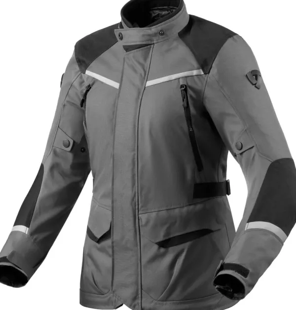 REV'IT Motorjassen-Voltiac 3 H2O Ladies Motorjas Grey/Black