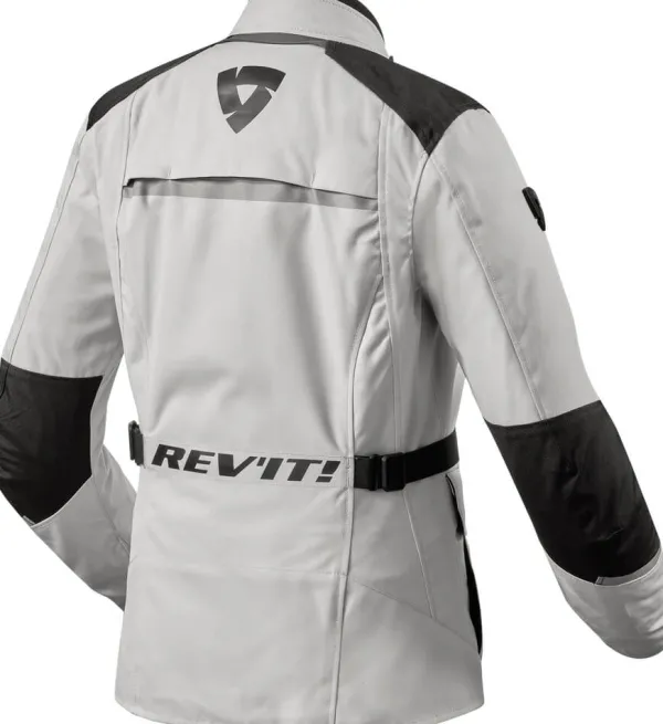 REV'IT Motorjassen-Voltiac 3 H2O Ladies Motorjas Silver/Black
