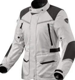 REV'IT Motorjassen-Voltiac 3 H2O Ladies Motorjas Silver/Black